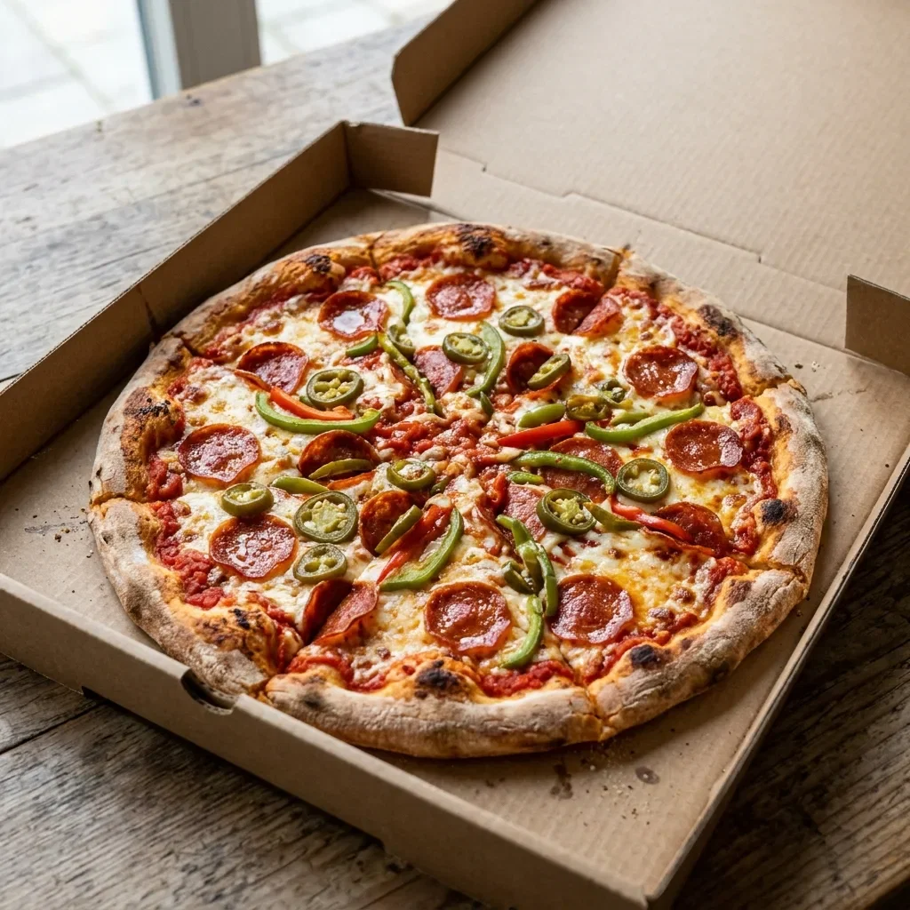 Pizza pepperoni medium