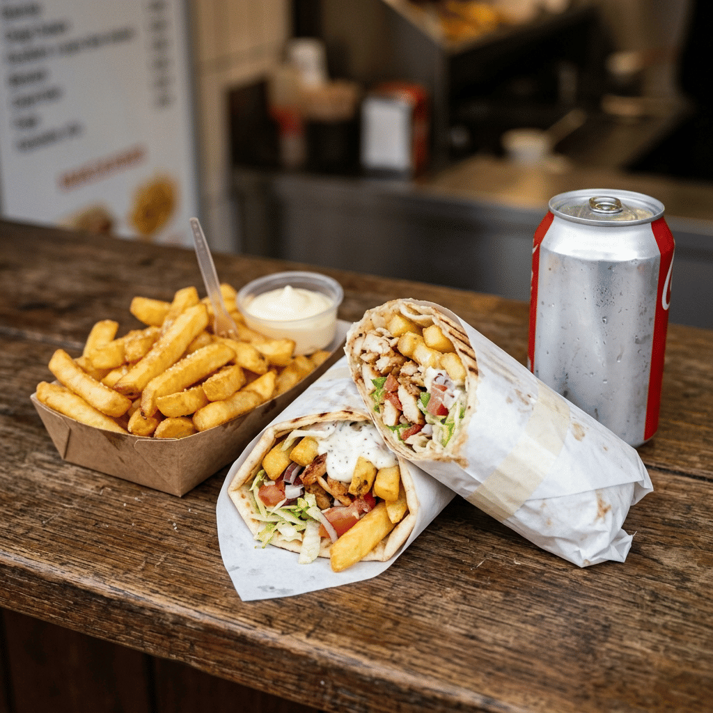 Durum pita menu