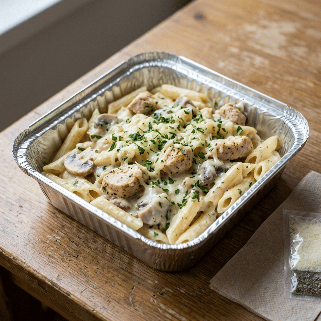 Pasta pollo