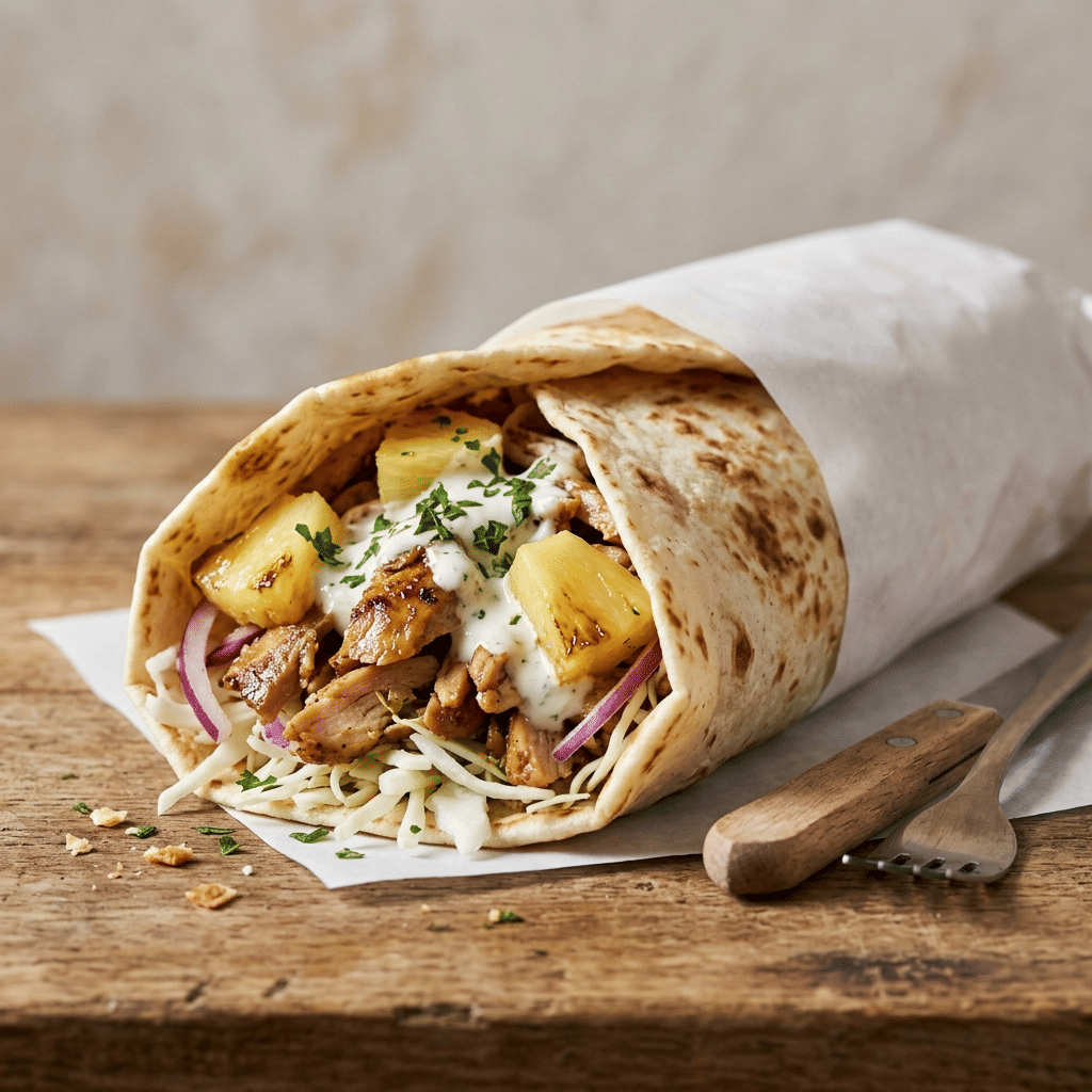 Durum pita hawaï