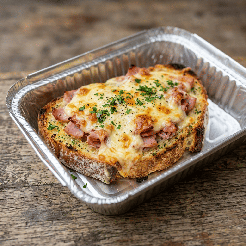 Ham dips met kaas