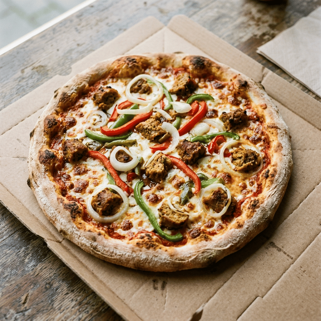 Pizza kebab medium