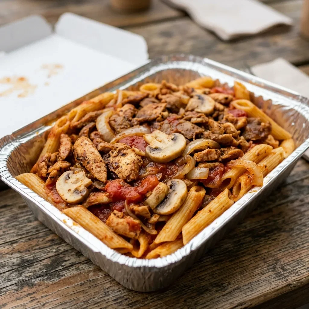 Pasta shoarma