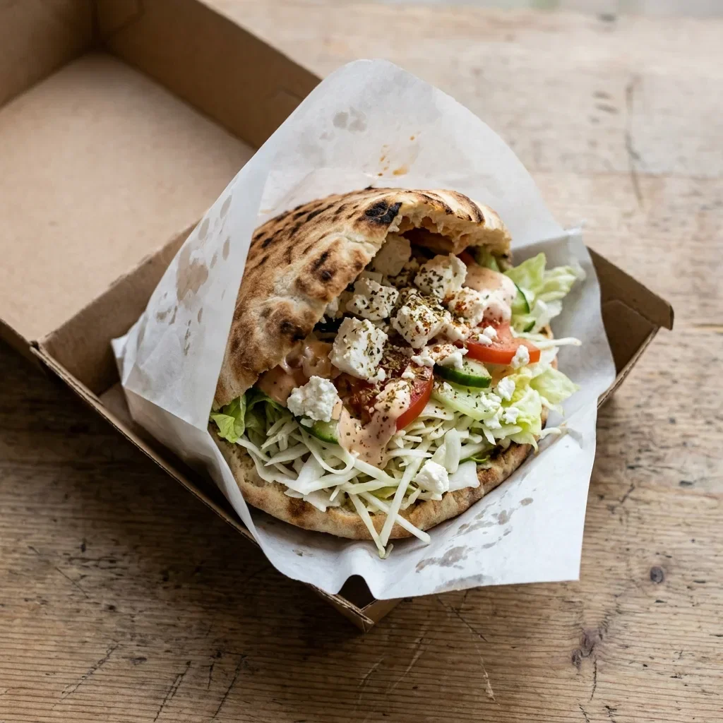 Pita kaas groot