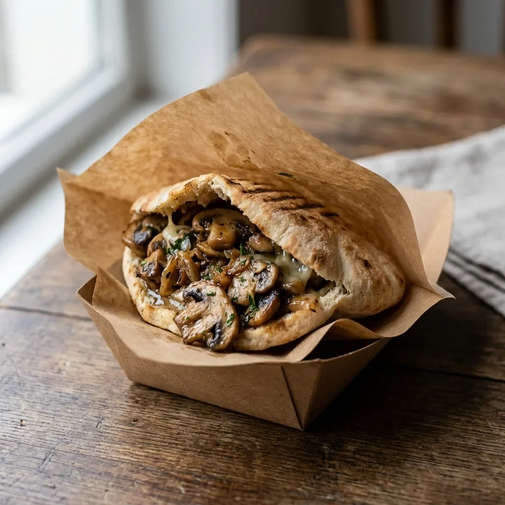 Pita champignons klein
