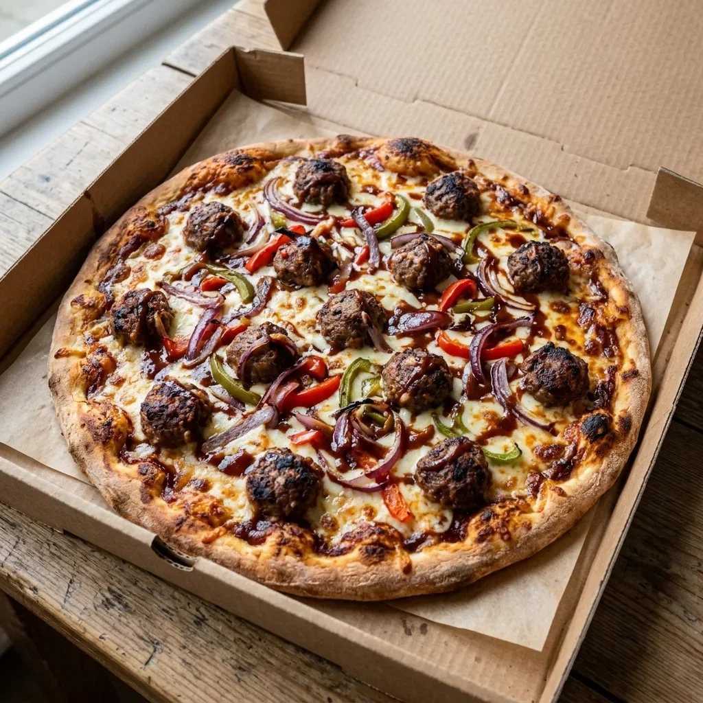 Bbq meatballs large