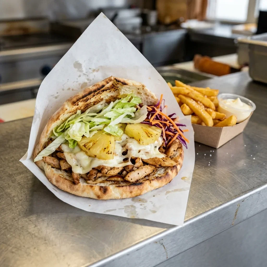 Pita hawaï groot