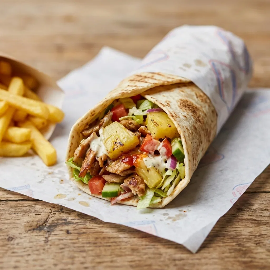 Durum pita hawaï