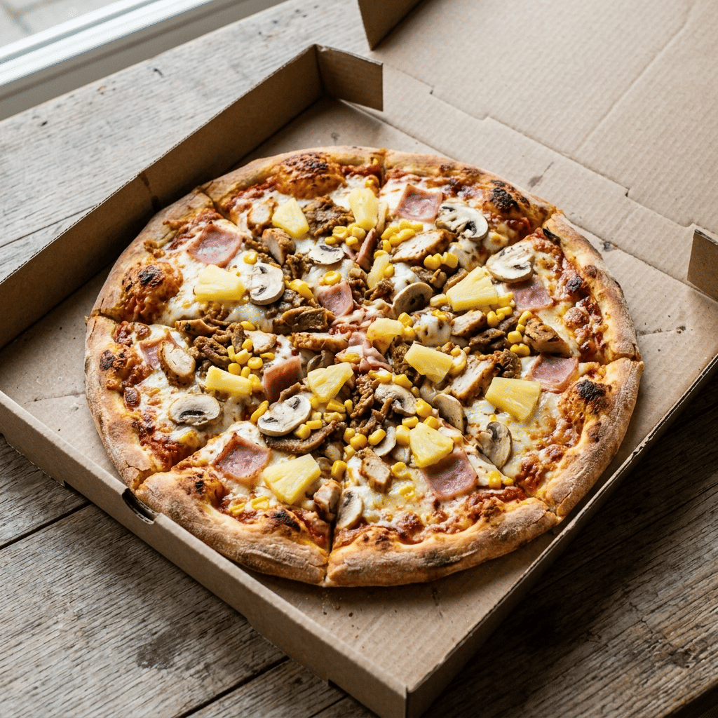 Pizza special hawaii
