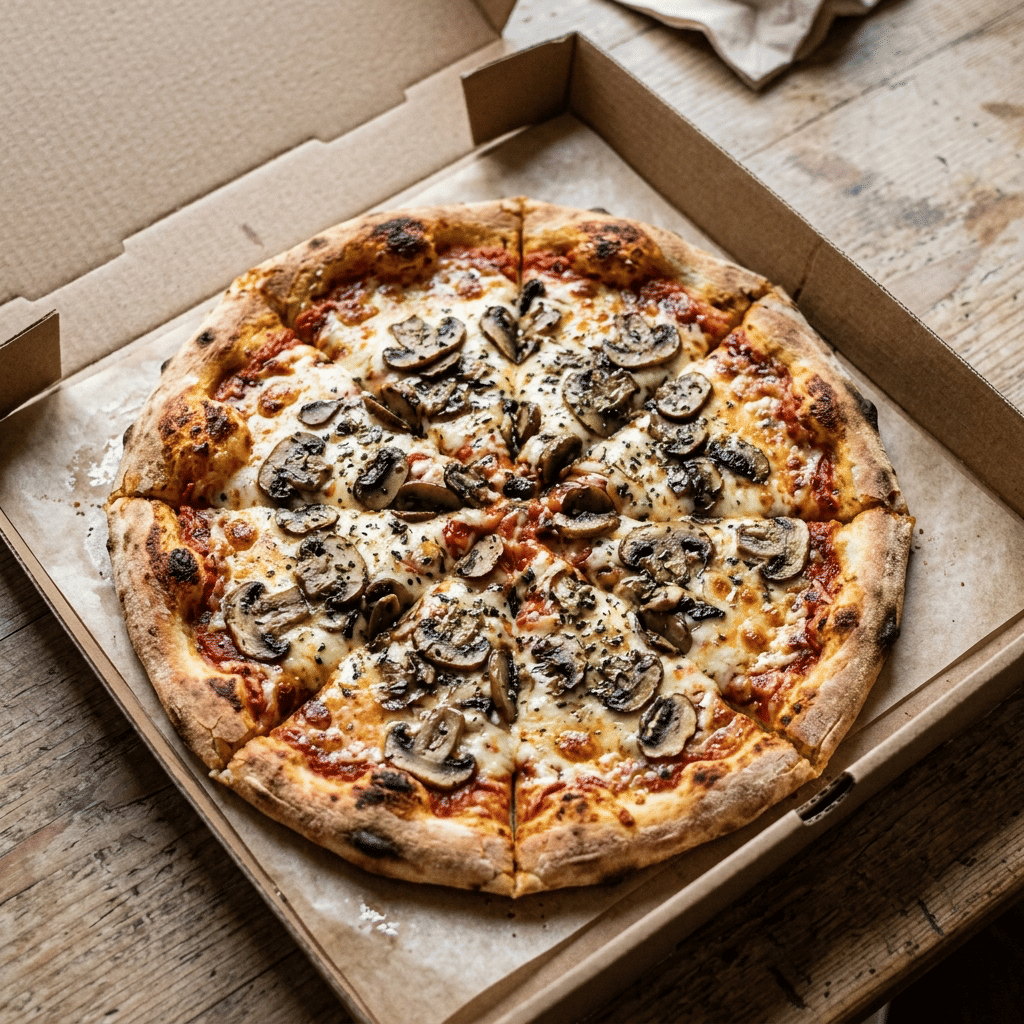 Pizza funghi