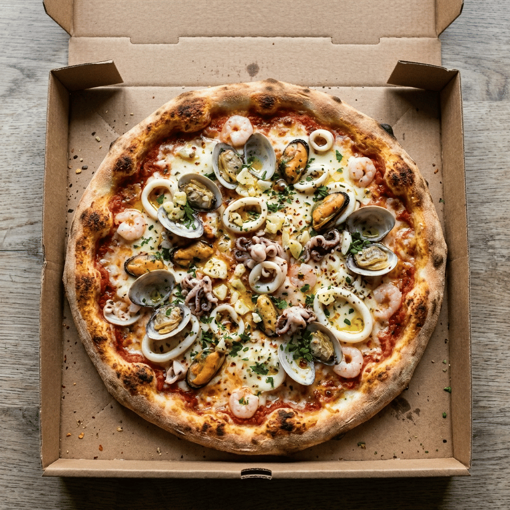 Pizza frutti di mare