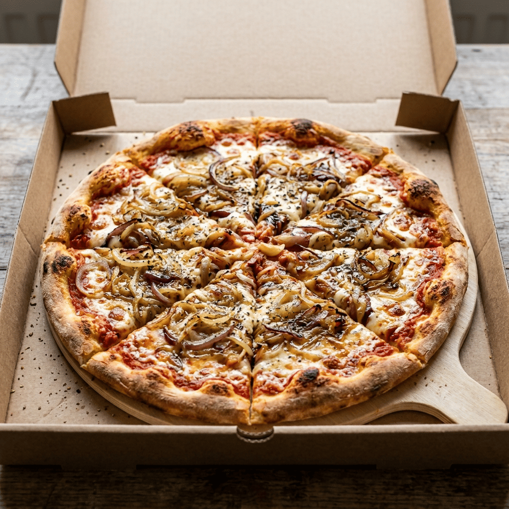 Pizza cipolla groot