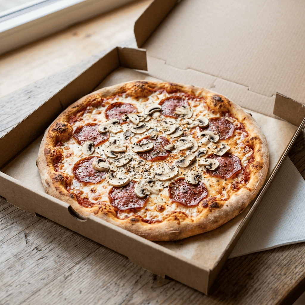 Pizza vesuvio