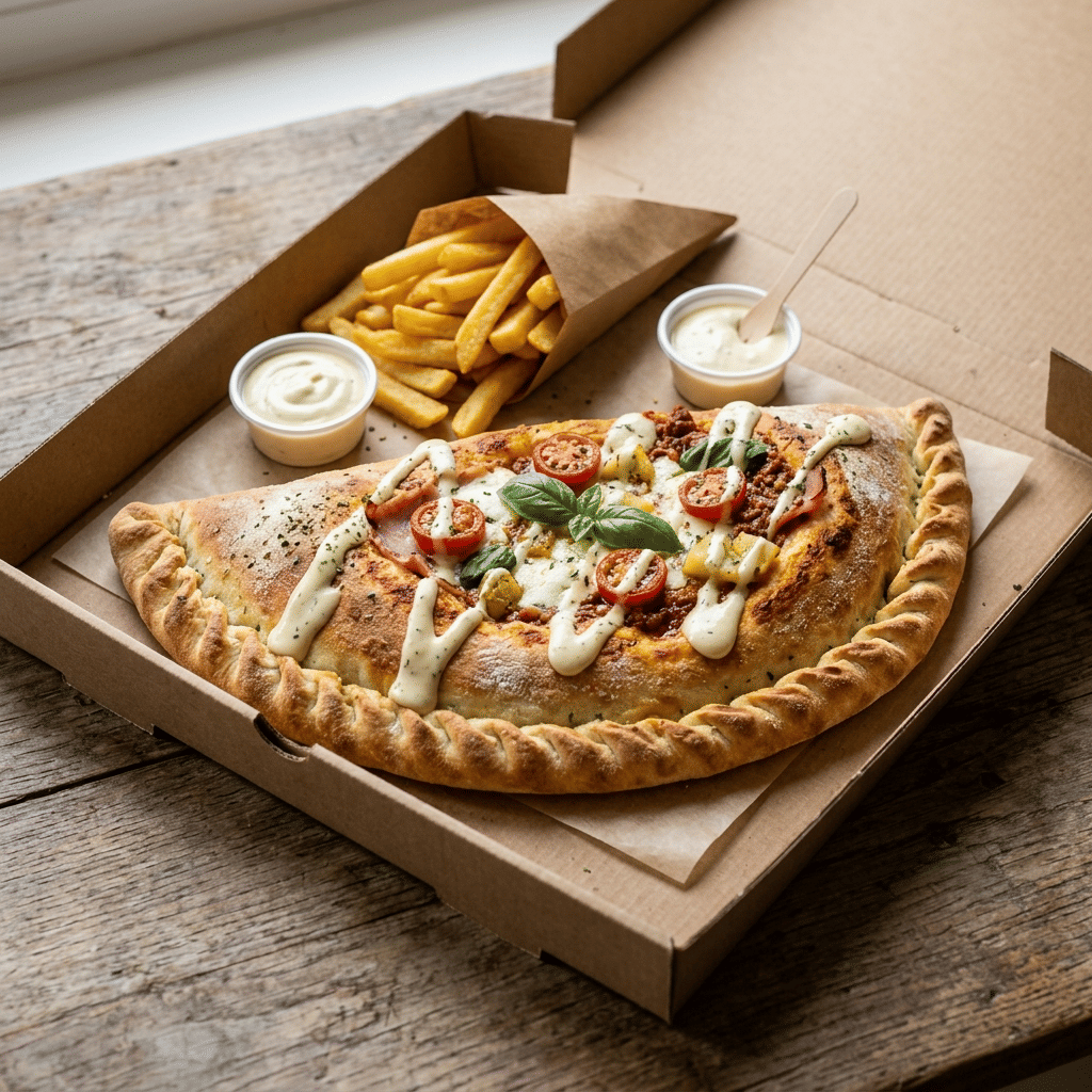Pizza calzone chef groot