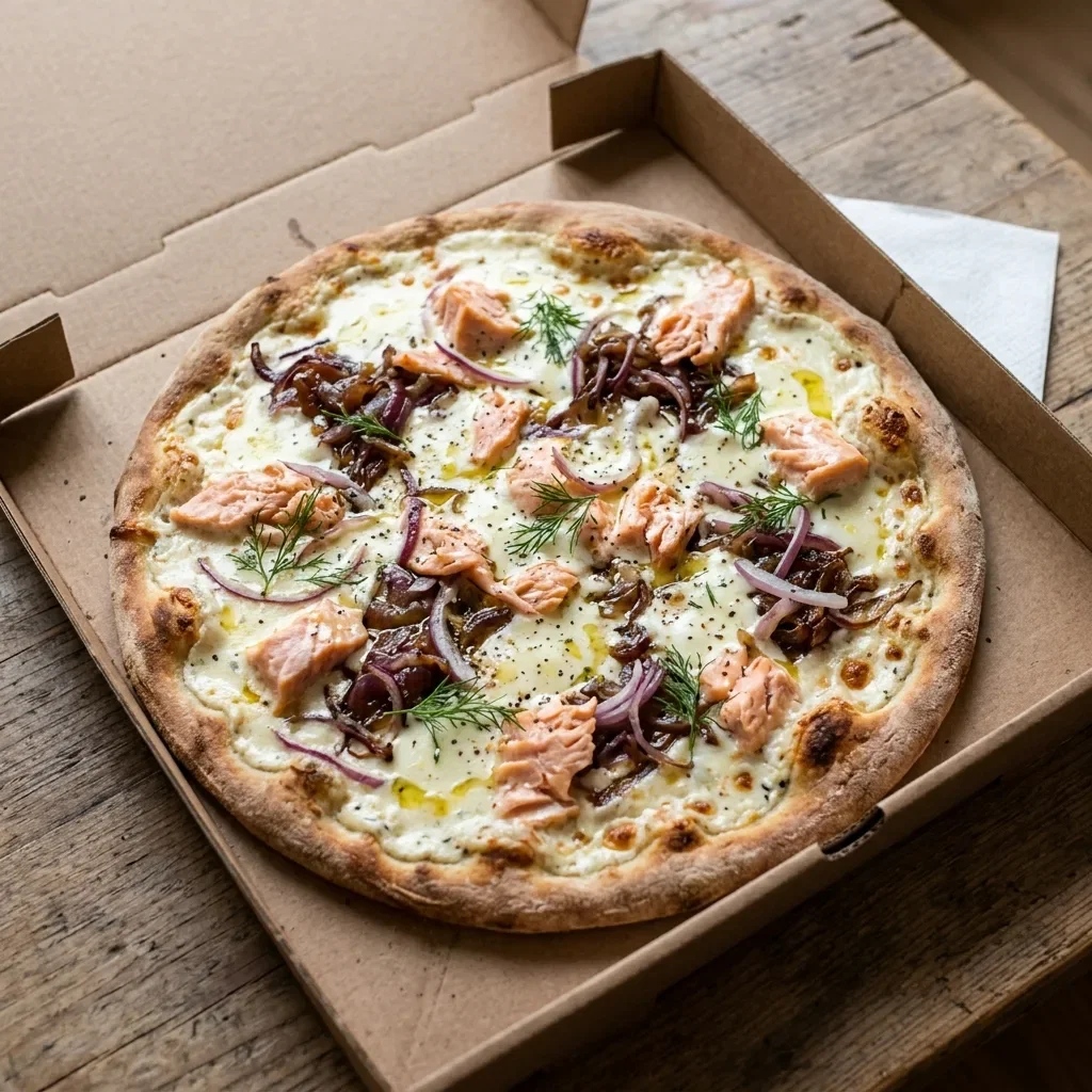 Creamy salmon medium