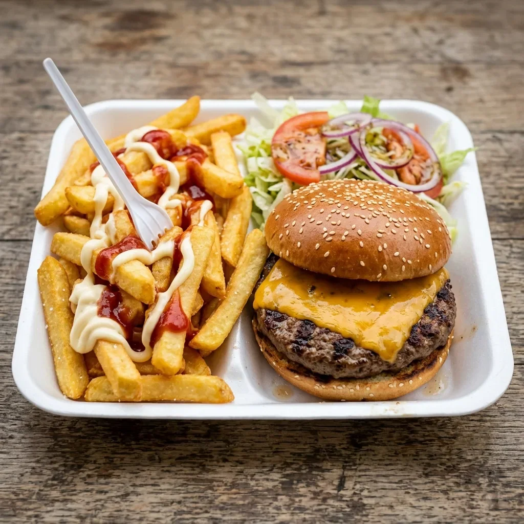 Schotel hamburger