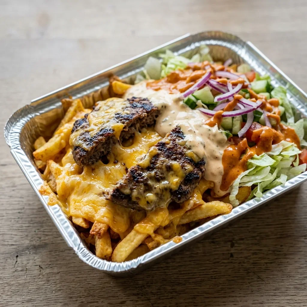Kapsalon hamburger