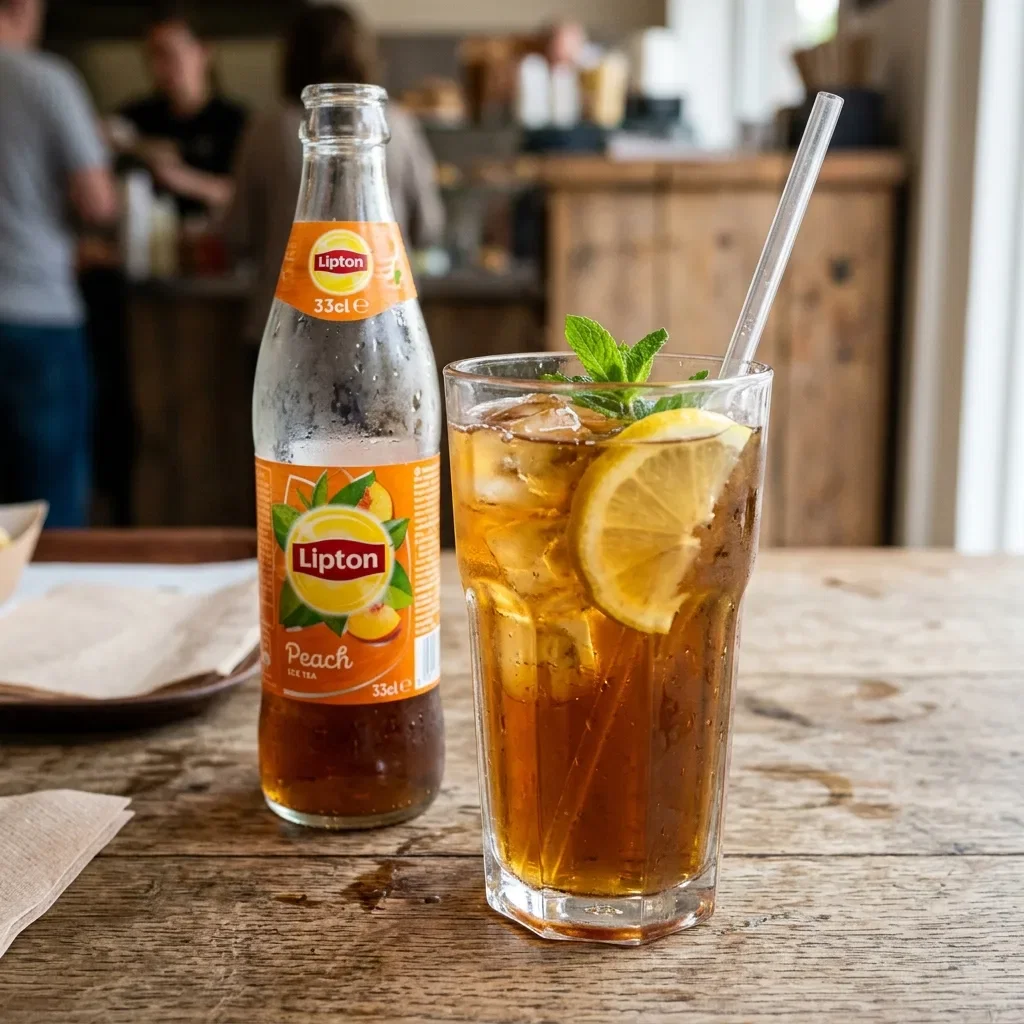 Ice tea peach