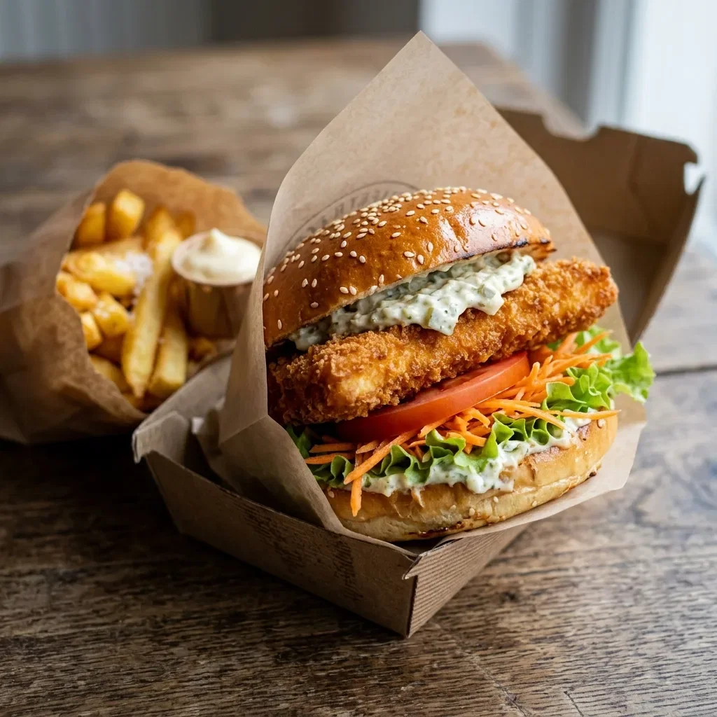 Fish burger