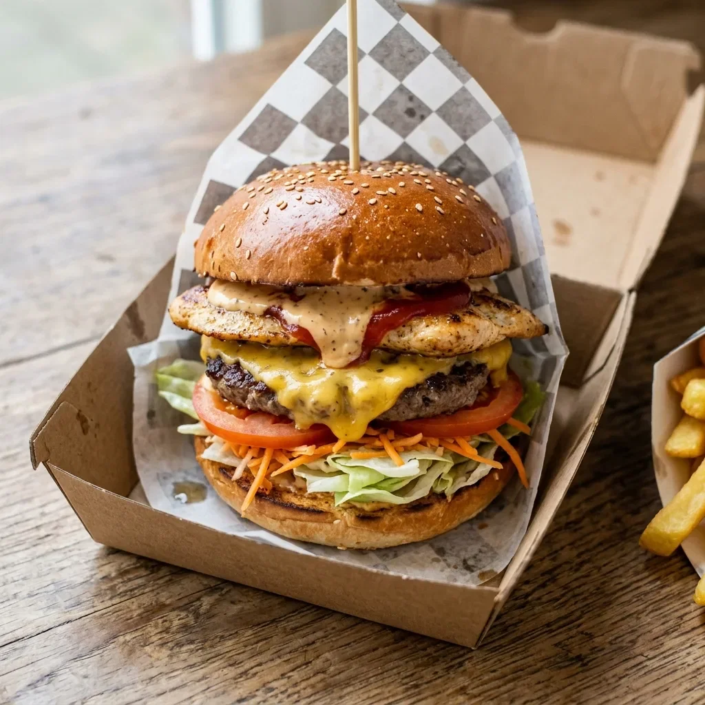 Famo's burger