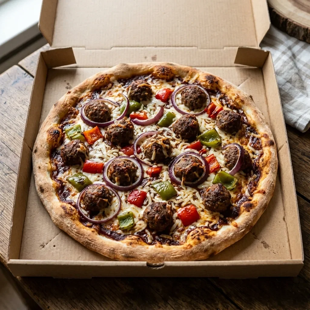 Bbq meatballs large