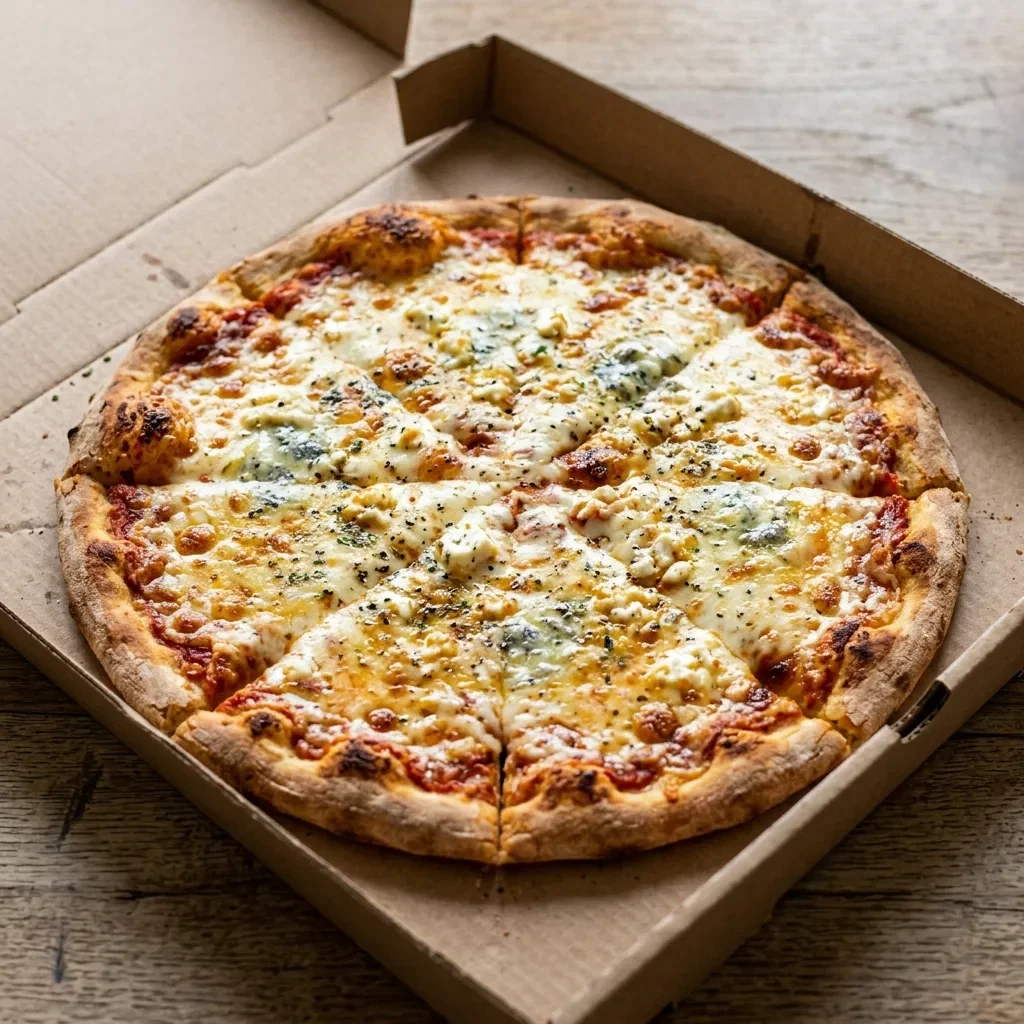 Pizza cheesy mix medium