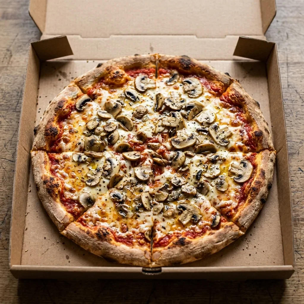 Pizza funghi medium