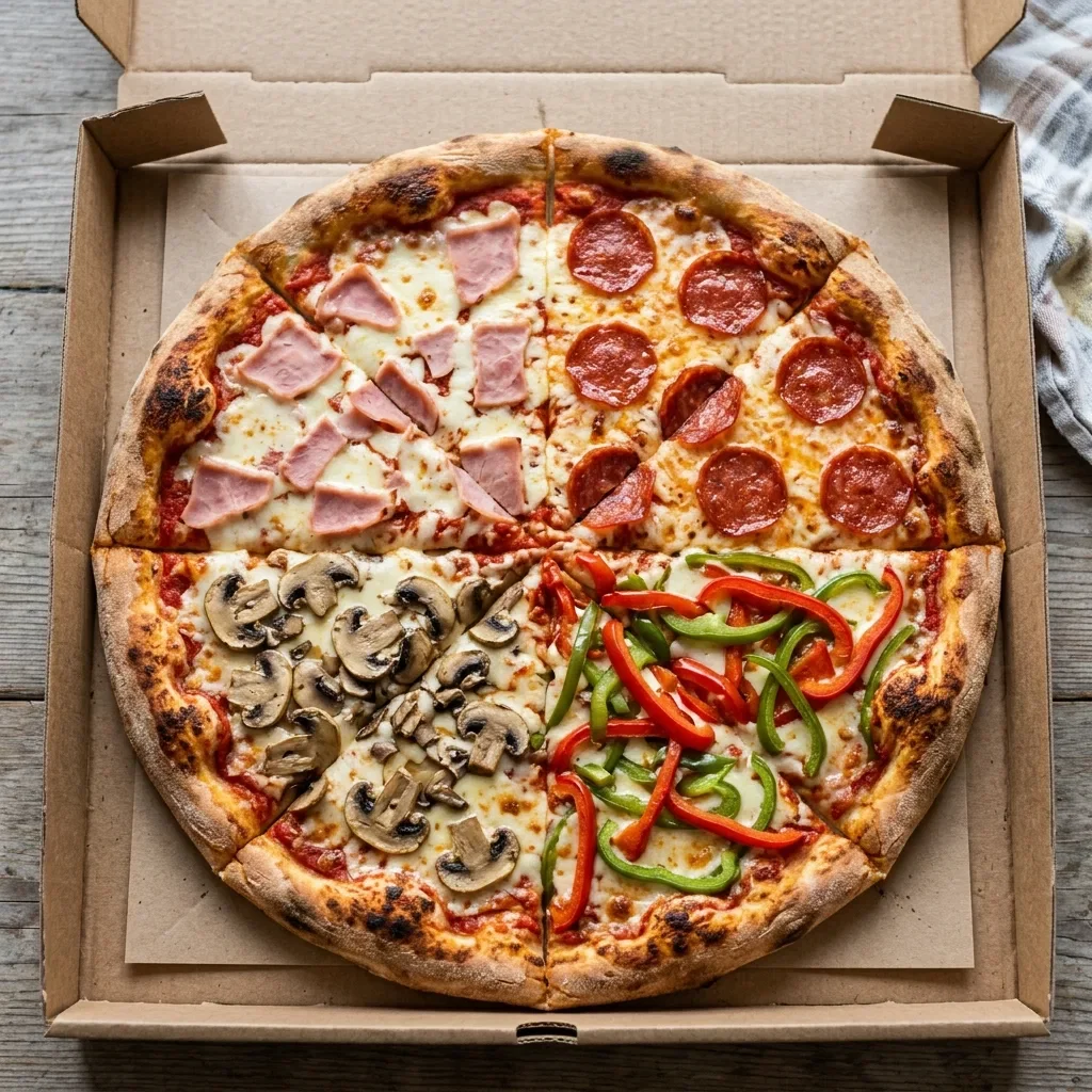 Pizza four seasons party