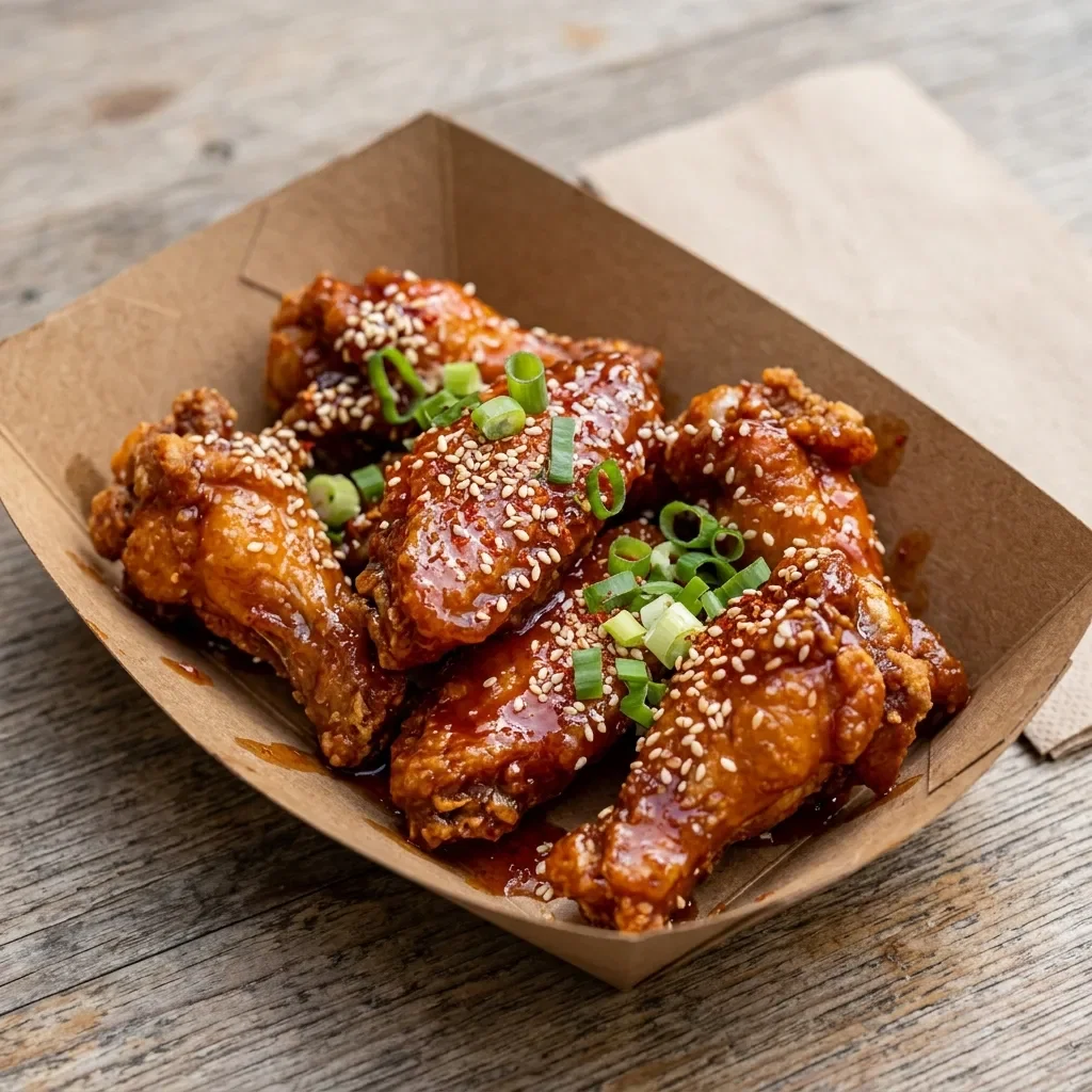 Chicken wings sweet en sour