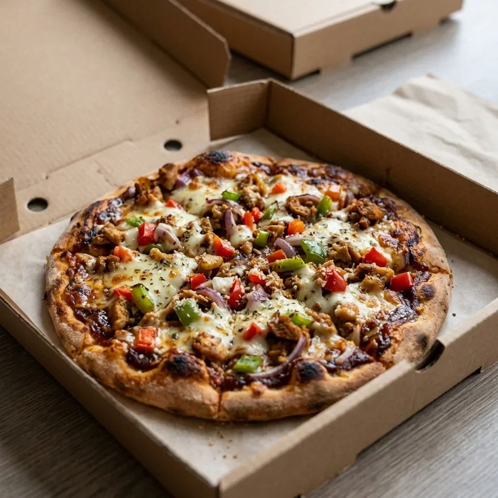 Pizza bbq meatza small