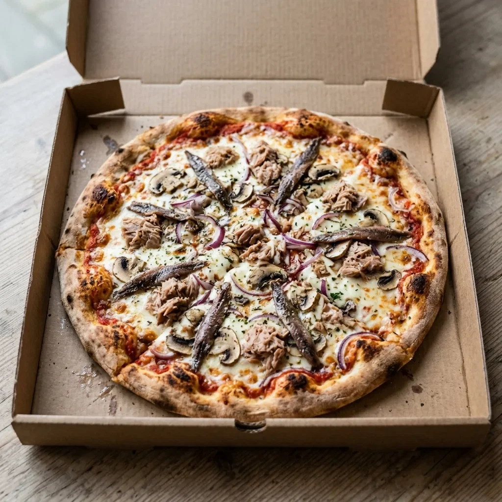 Pizza mega fish party