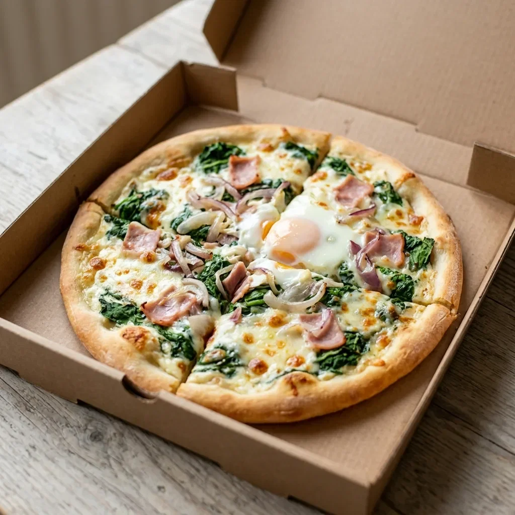 Pizza spinazie small