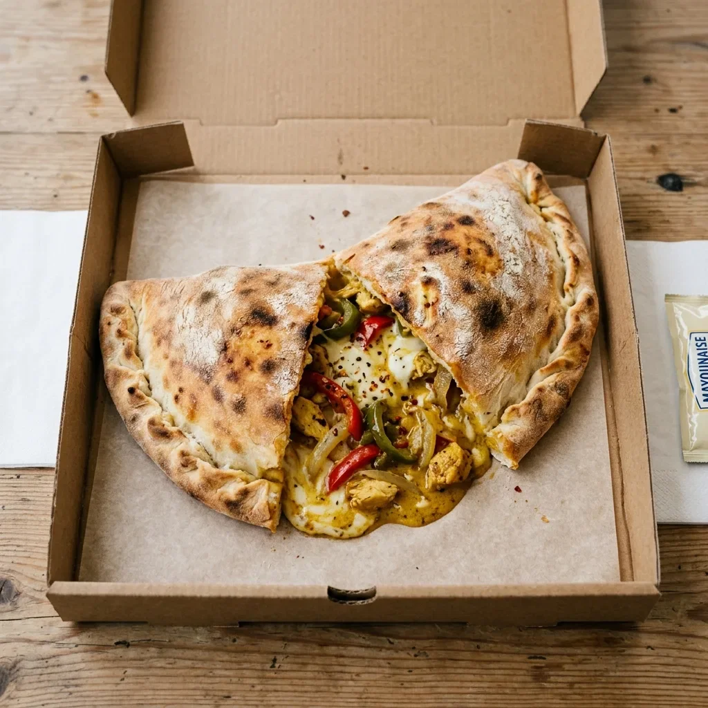 Pizza calzone oriental medium