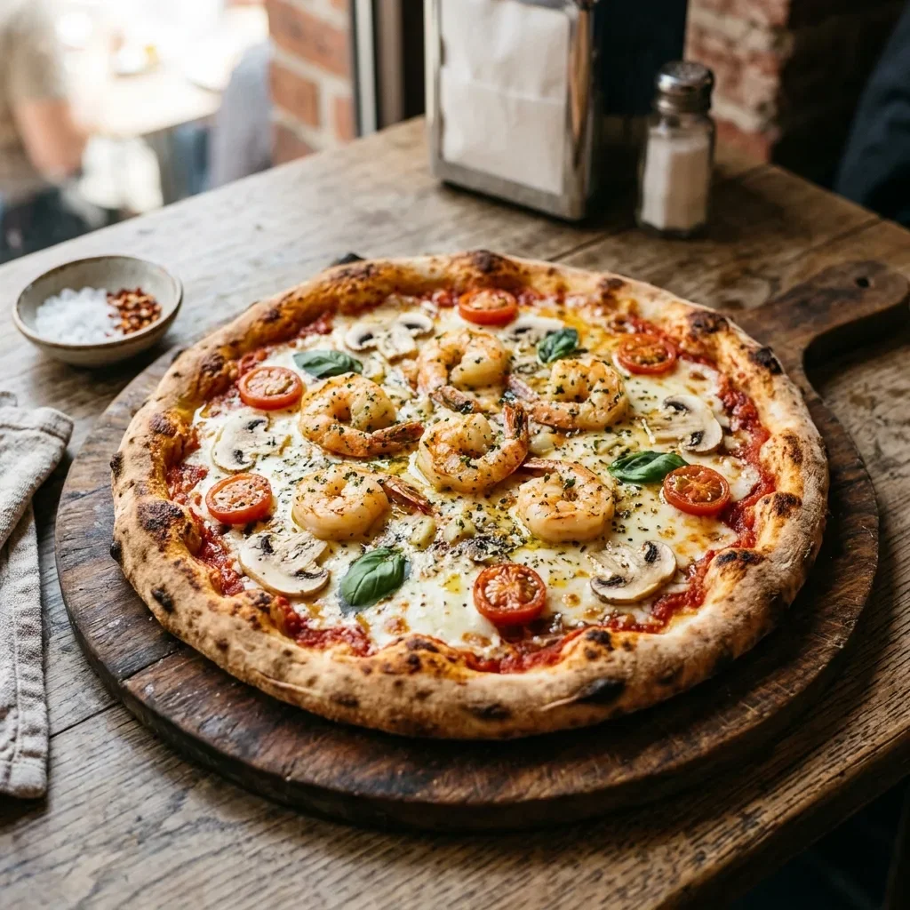Pizza scampiiii medium