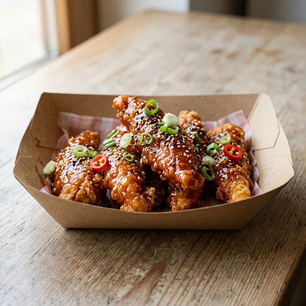Chicken tenders sweet en sour