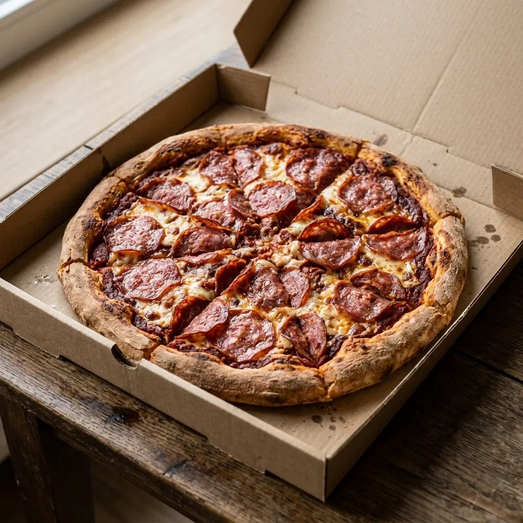 Pizza salami party