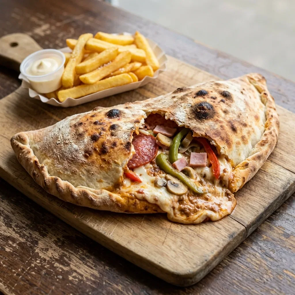 Pizza calzone medium