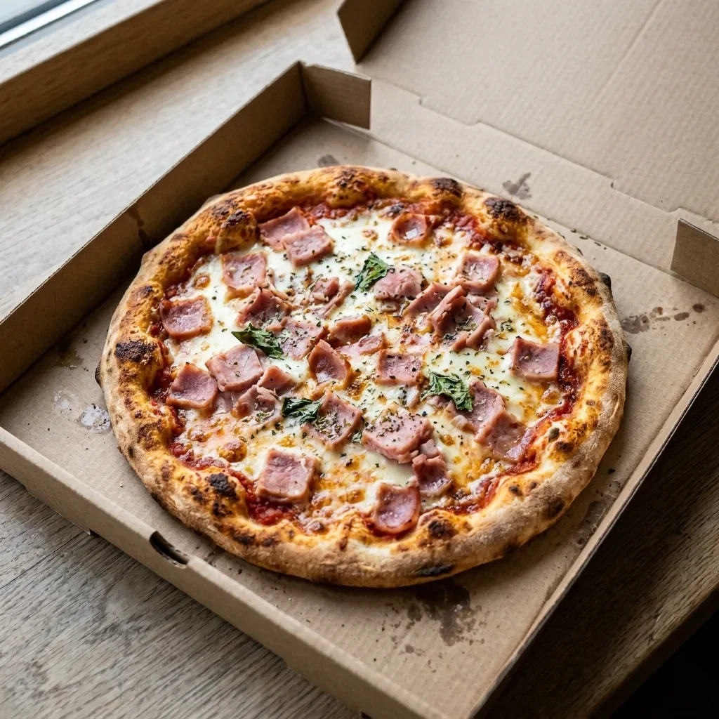Pizza prosciuto small