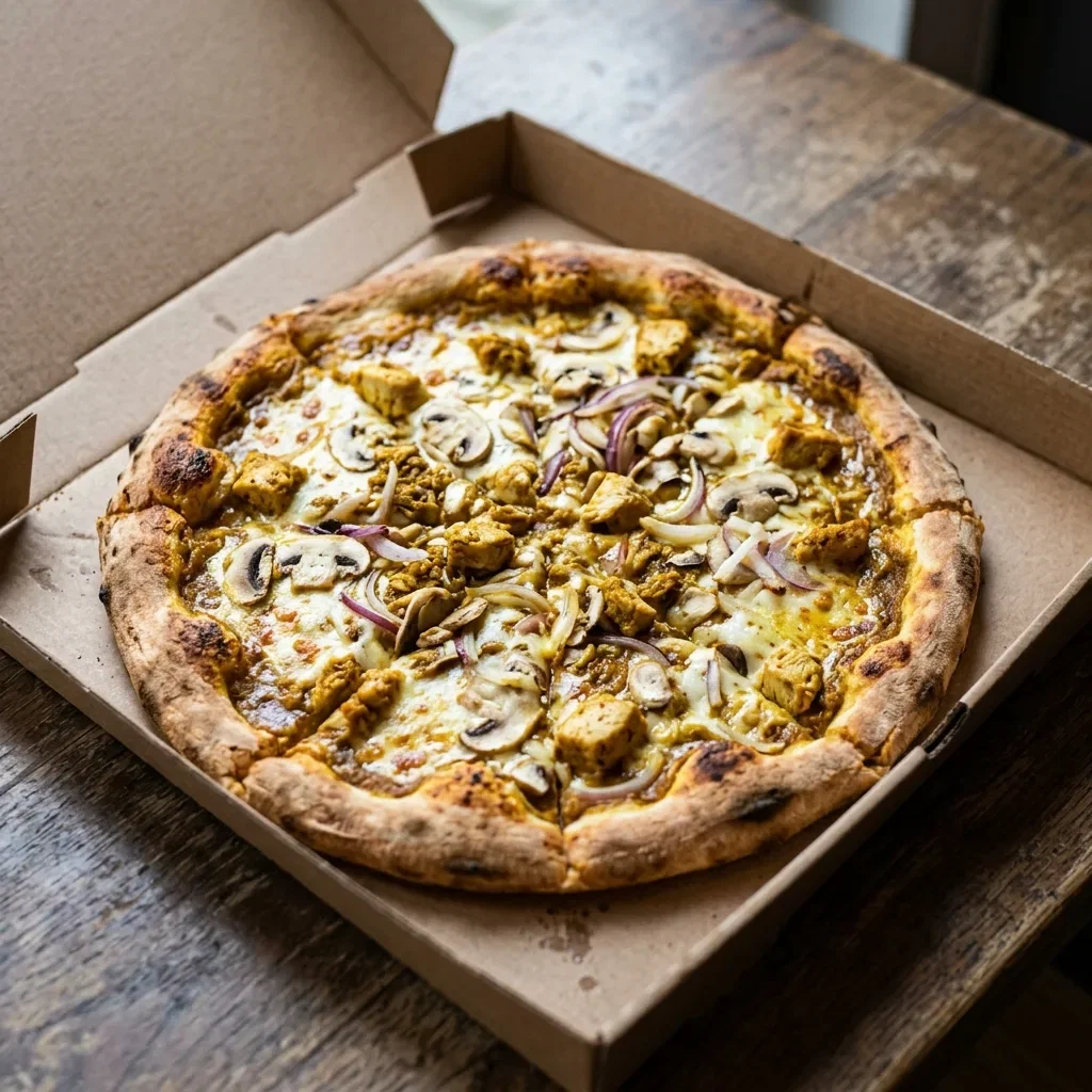 Pizza curry up medium