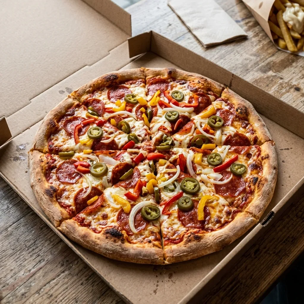 Pizza hot lovers large