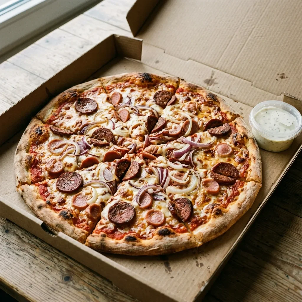 Pizza turko large
