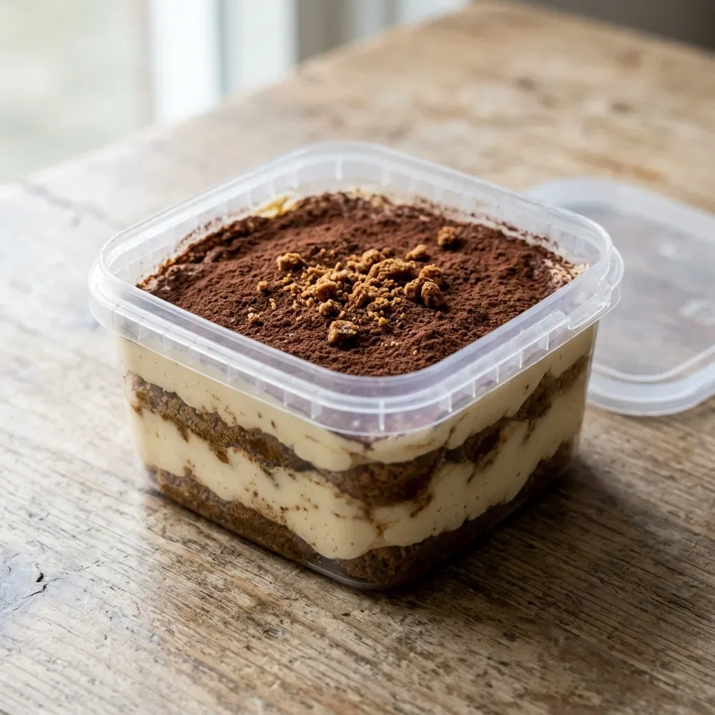 Homemade tiramisu met speculoos