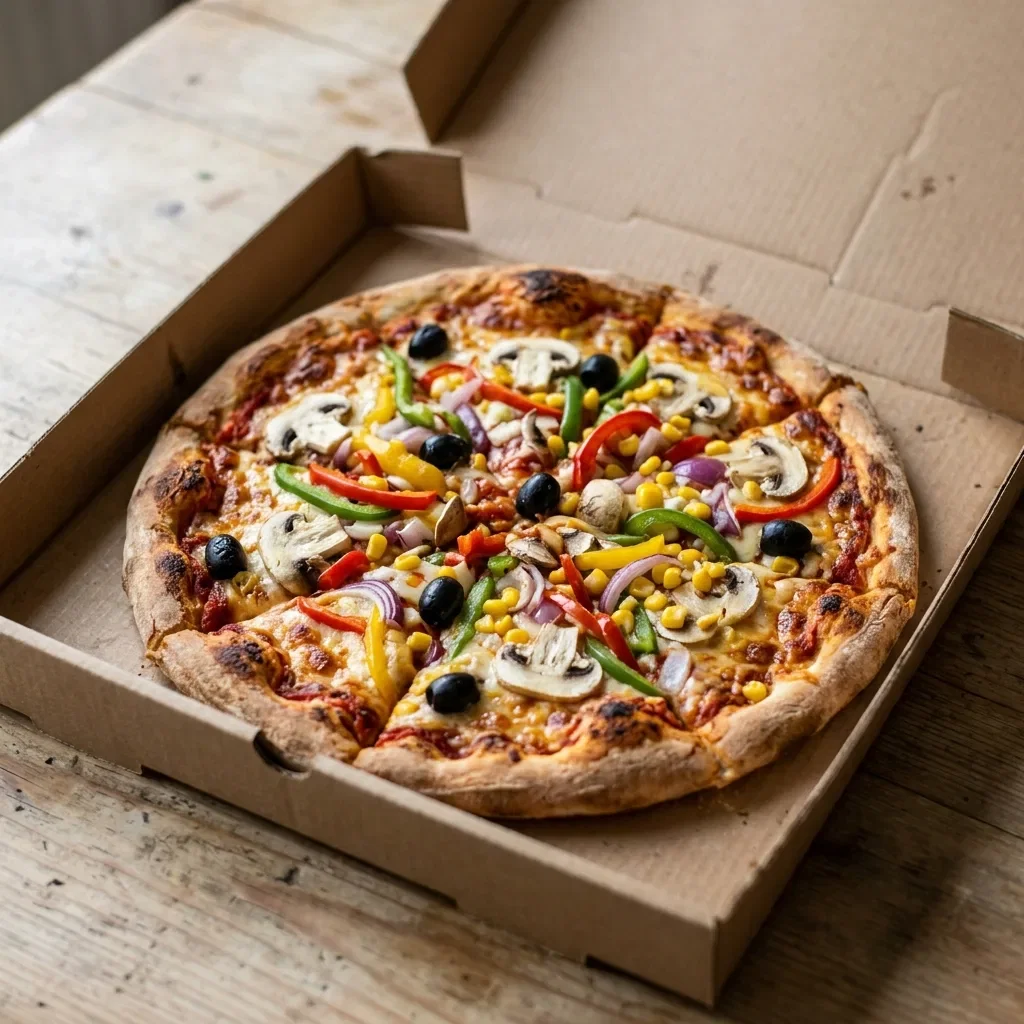 Pizza vegetarian medium