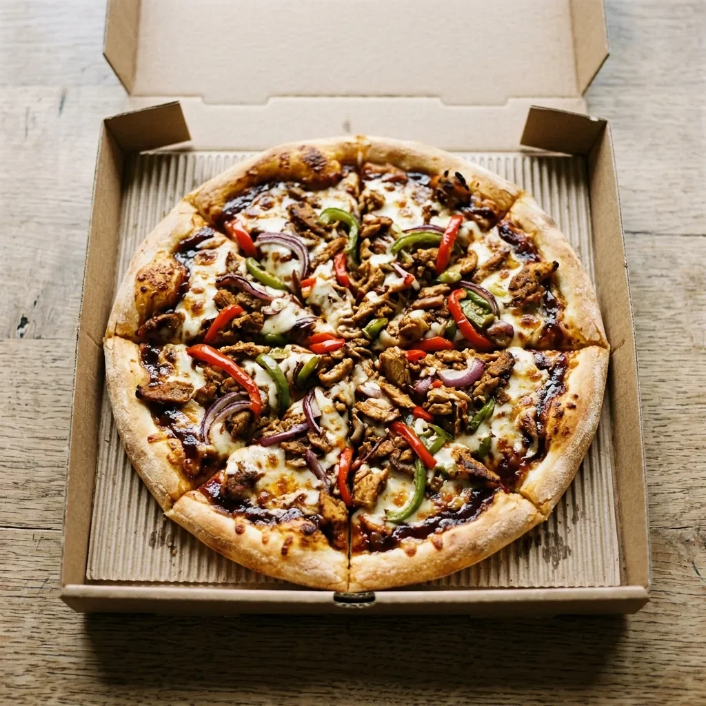 Pizza bbq meatza medium