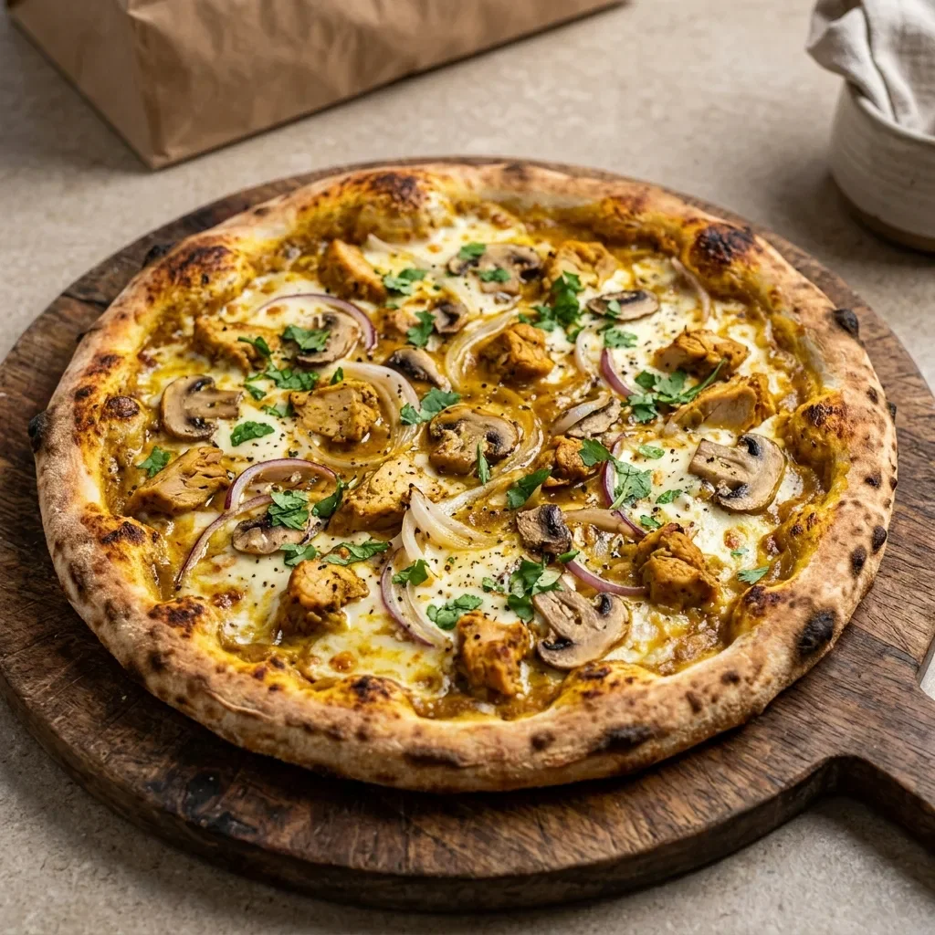 Pizza curry up party