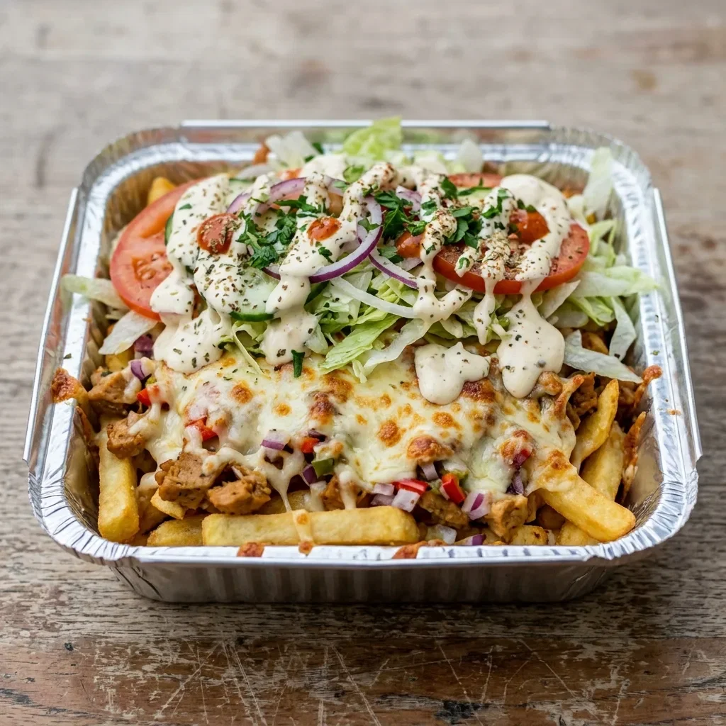 Kapsalon veggie