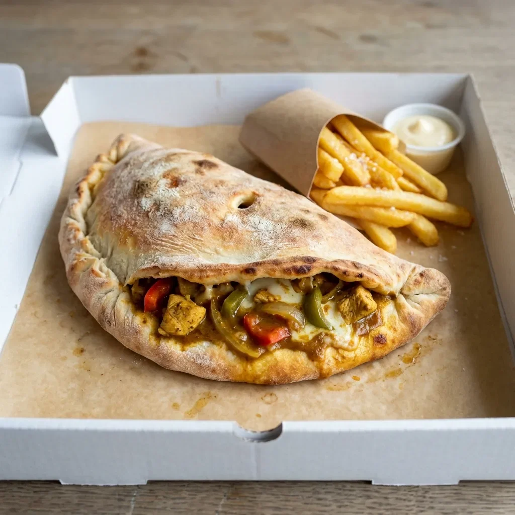 Pizza calzone oriental small