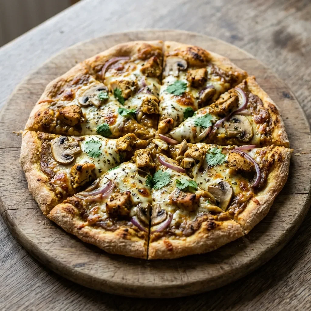Pizza curry up small