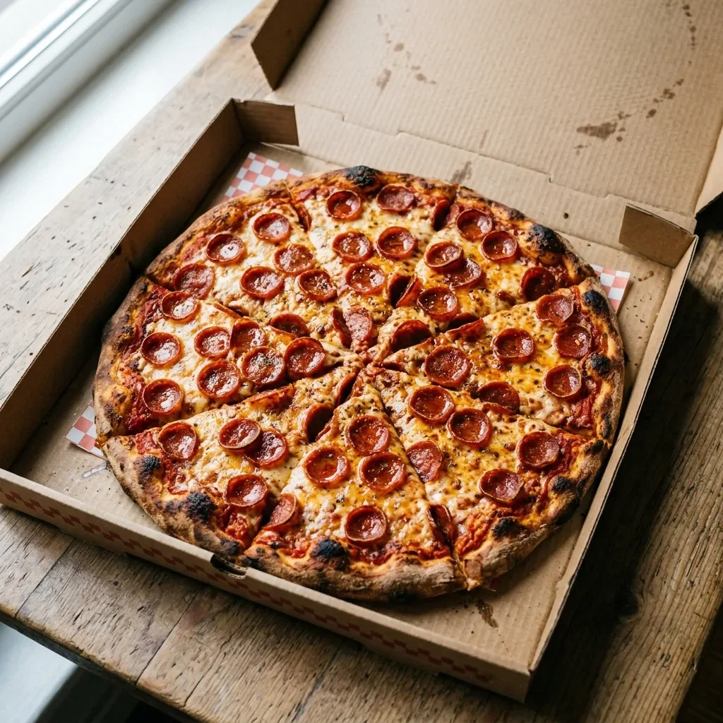 Pizza brooklyn style large
