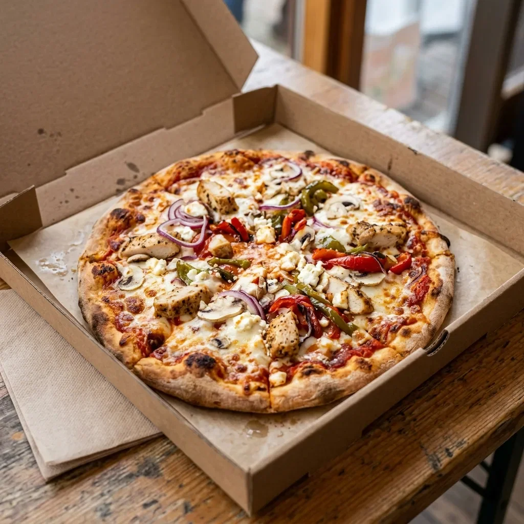 Pizza hot deluxe small